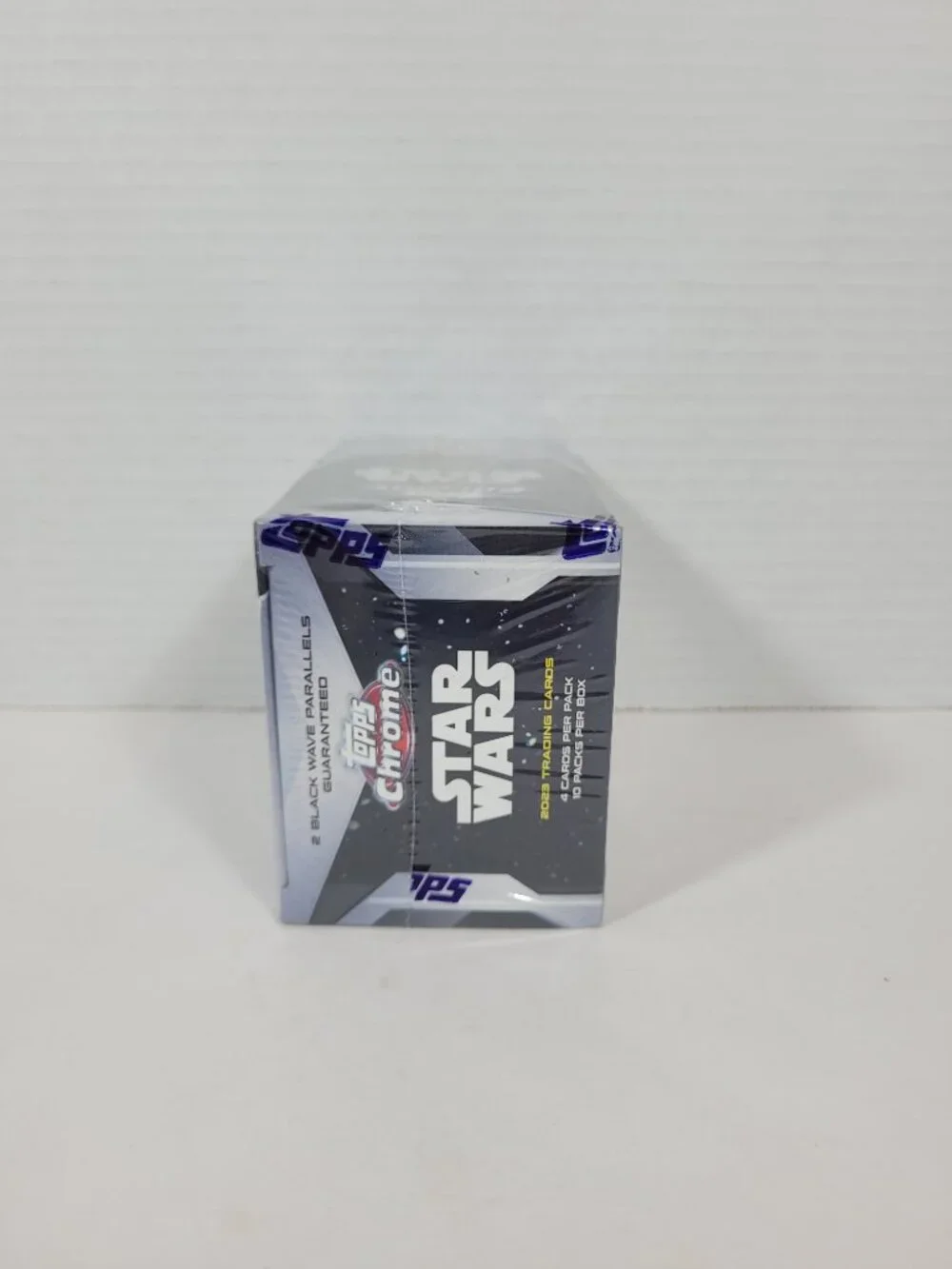 Topps Chrome Star Wars Blaster Box - 40 Cards Black Wave New Sealed